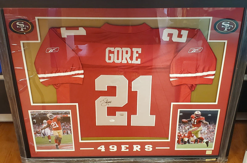 Custom Jersey Framing