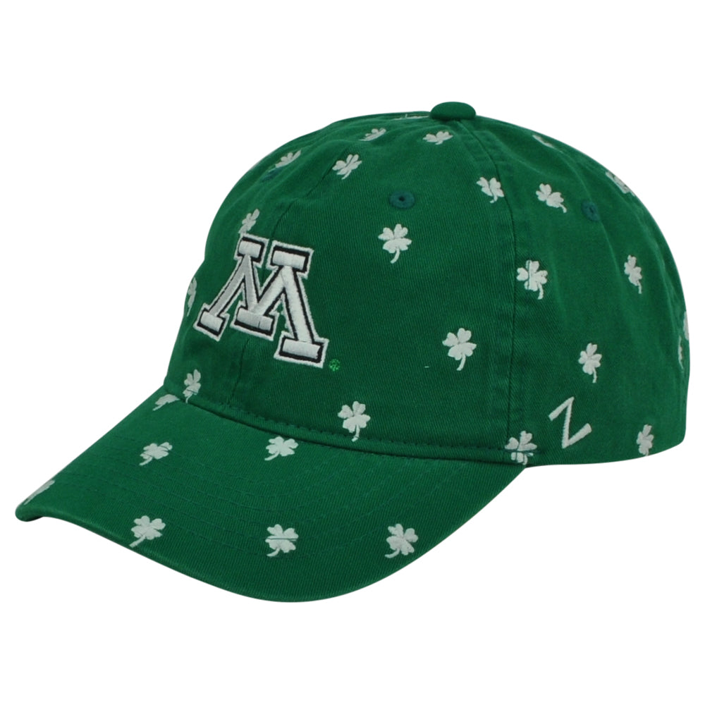 NCAA Zephyr Minnesota Golden Golphers Charmed Clover Womens Adjustable Hat Cap
