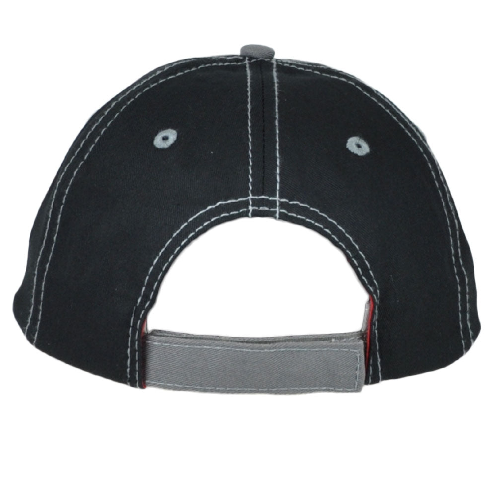 Ugly Stik Two Tone Gray Black Hat Cap Relaxed Curved Bill Adjustable