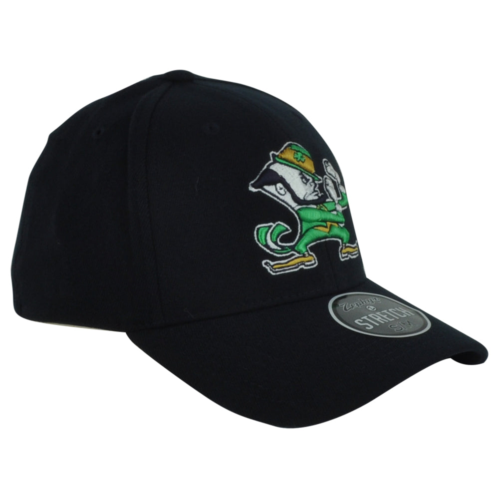 NCAA Zephyr Notre Dame Fighting Irish Fitted Logo Curved Bill Youth Kid Hat Cap
