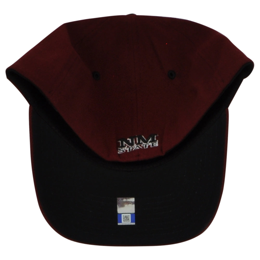 NCAA Zephyr New Mexico State Aggies Maroon Flex Fit Stretch Small/Medium Hat Cap