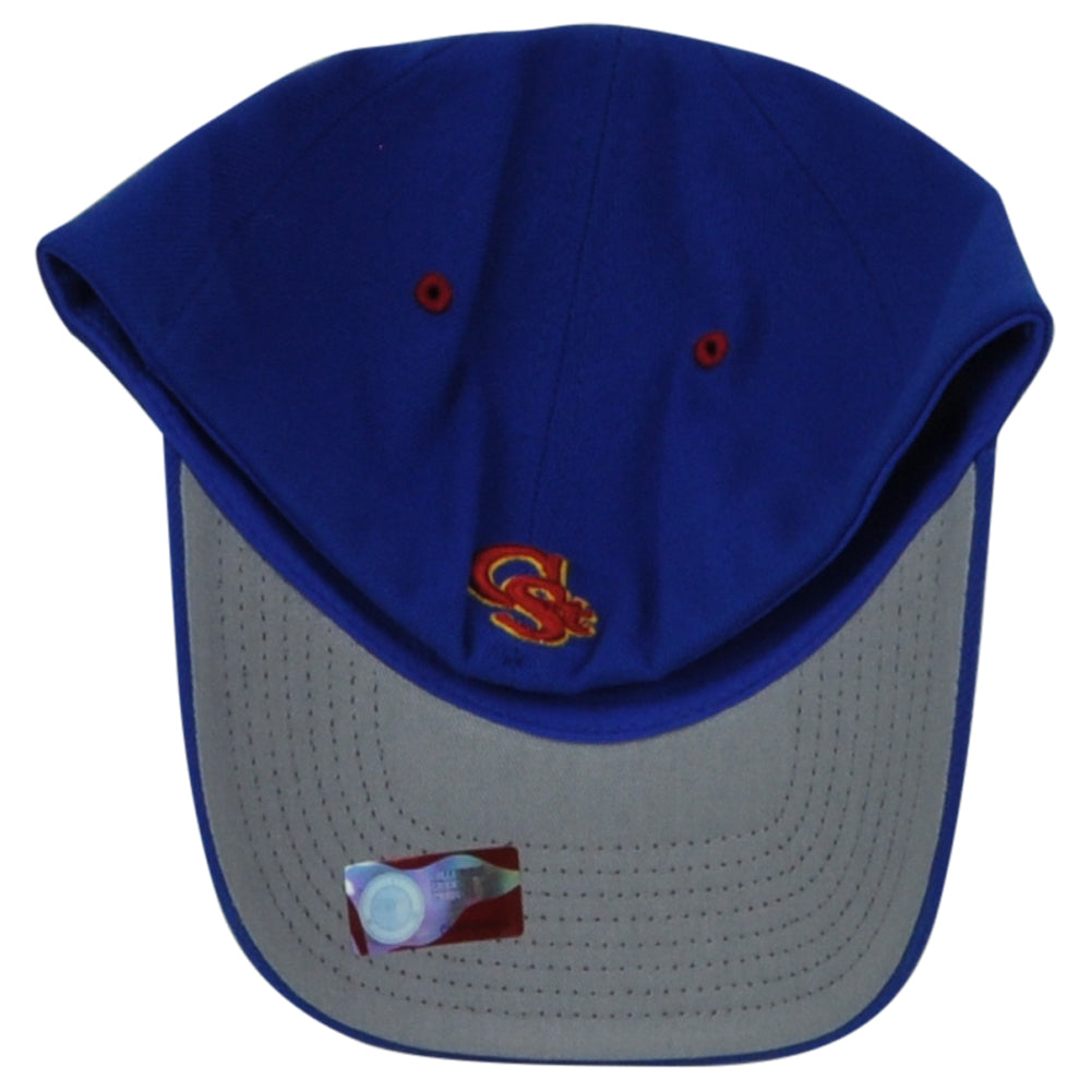 NCAA Zephyr Colorado State Rams Royal Blue Logo Flex Fit Stretch Hat Cap