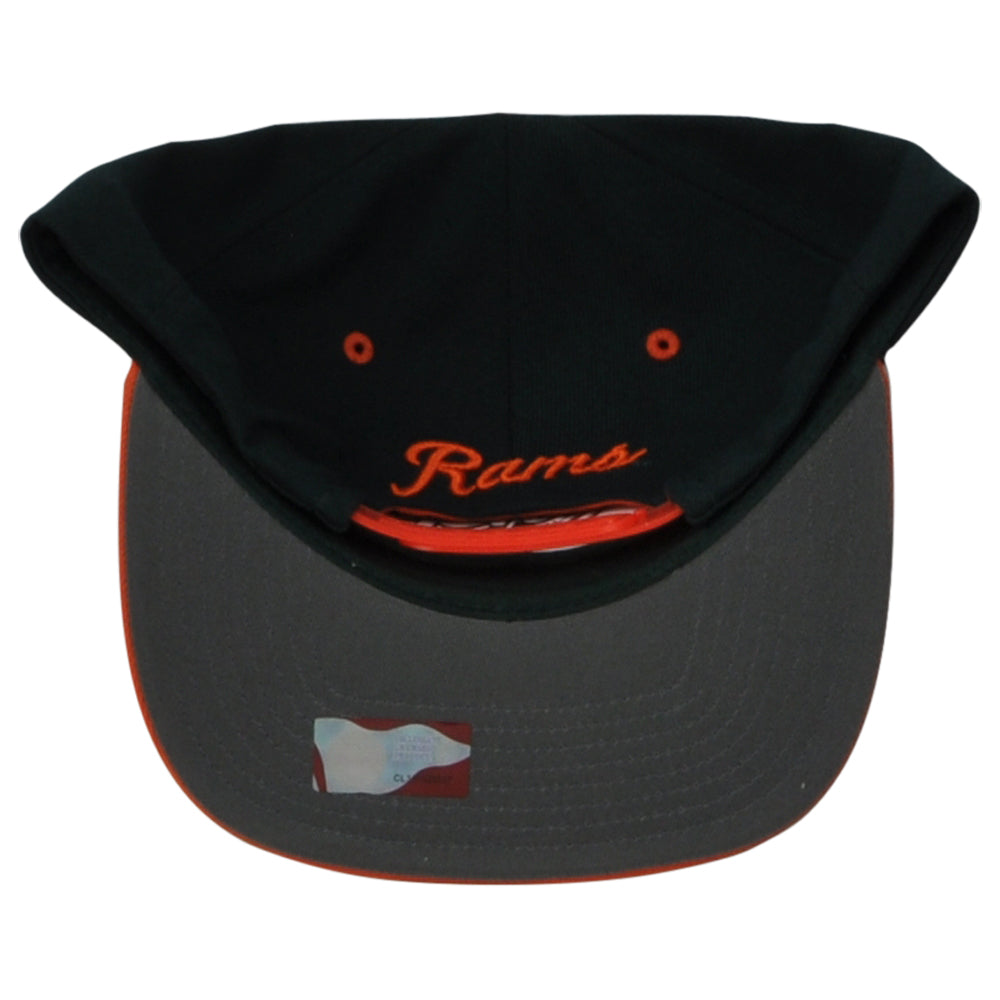 NCAA Zephyr CAC Rams 1897 Adults Snapback Two Tone Men Adjustable Hat Cap