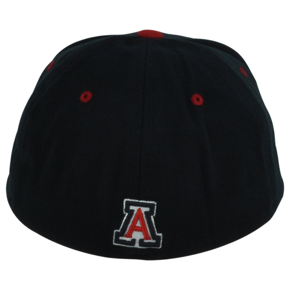 NCAA Zephyr Arizona Wildcats Navy Fitted Sports Curved Bill Youth Kids Hat Cap