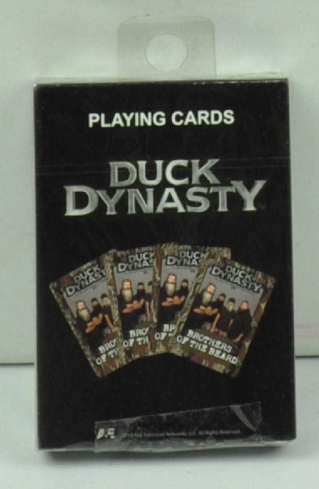Duck Dynasty Brothers of The Beard Playing Cards A&E Show Camouflage Game Night