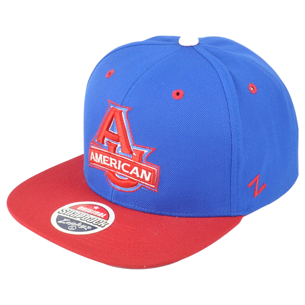 NCAA Zephyr American Eagles Adults Sports Men Flat Bill Adjustable Hat Cap