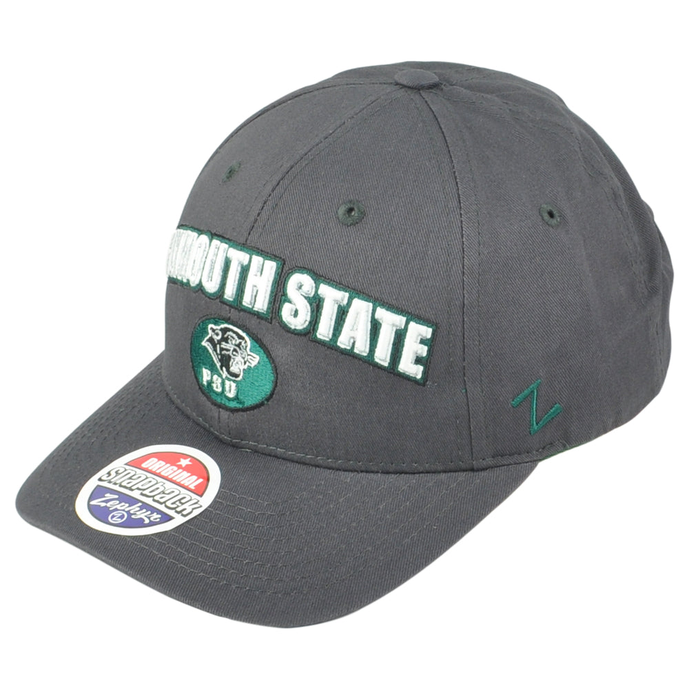 NCAA Zephyr Plymouth State Panthers PSU Snapback Curved Bill Adjustable Hat Cap