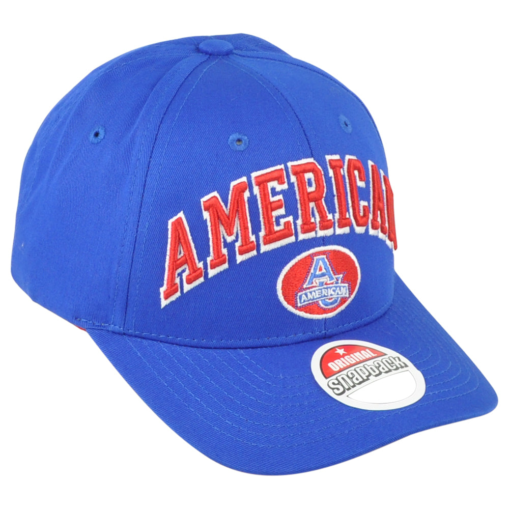 NCAA Zephyr American Eagles Adults Sports Men Curved Bill Adjustable Hat Cap