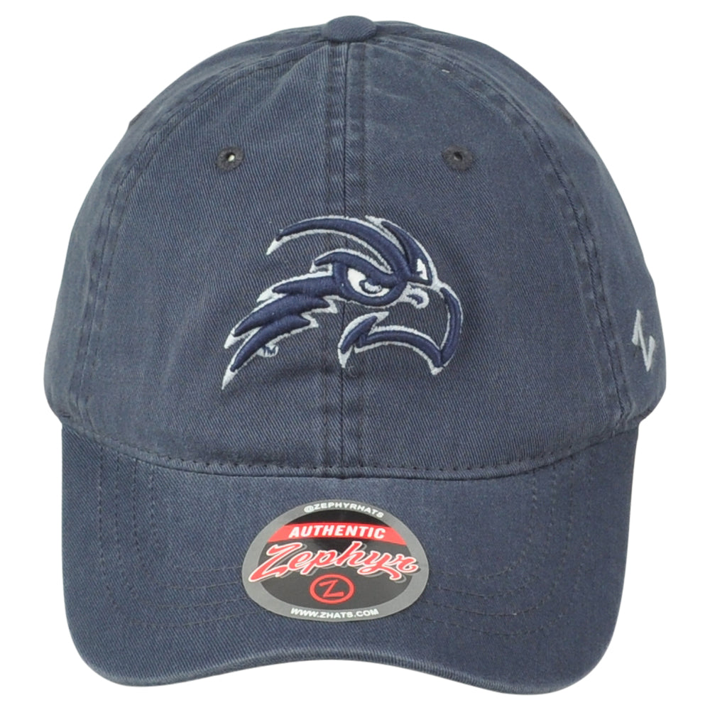 NCAA Zephyr Georgia Southern Eagles Blue Relaxed Curved Bill Adjustable Hat Cap