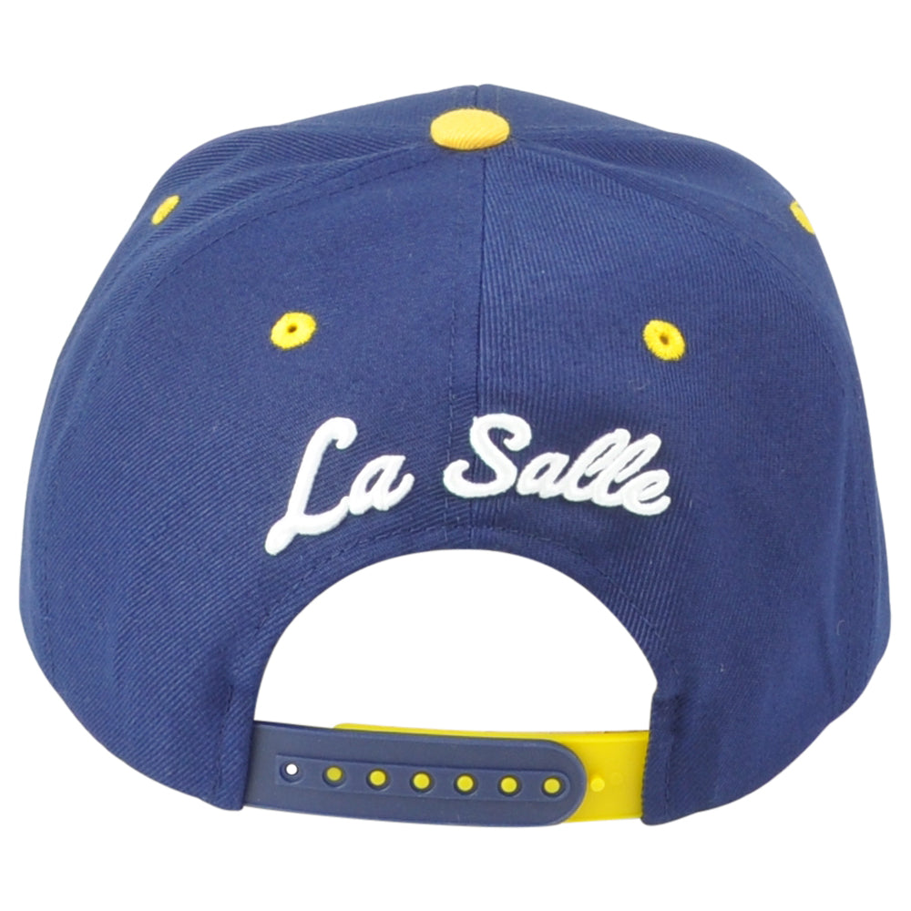 NCAA Zephyr La Salle Explorers Flat Bill Blue Adults Men Adjustable Hat Cap