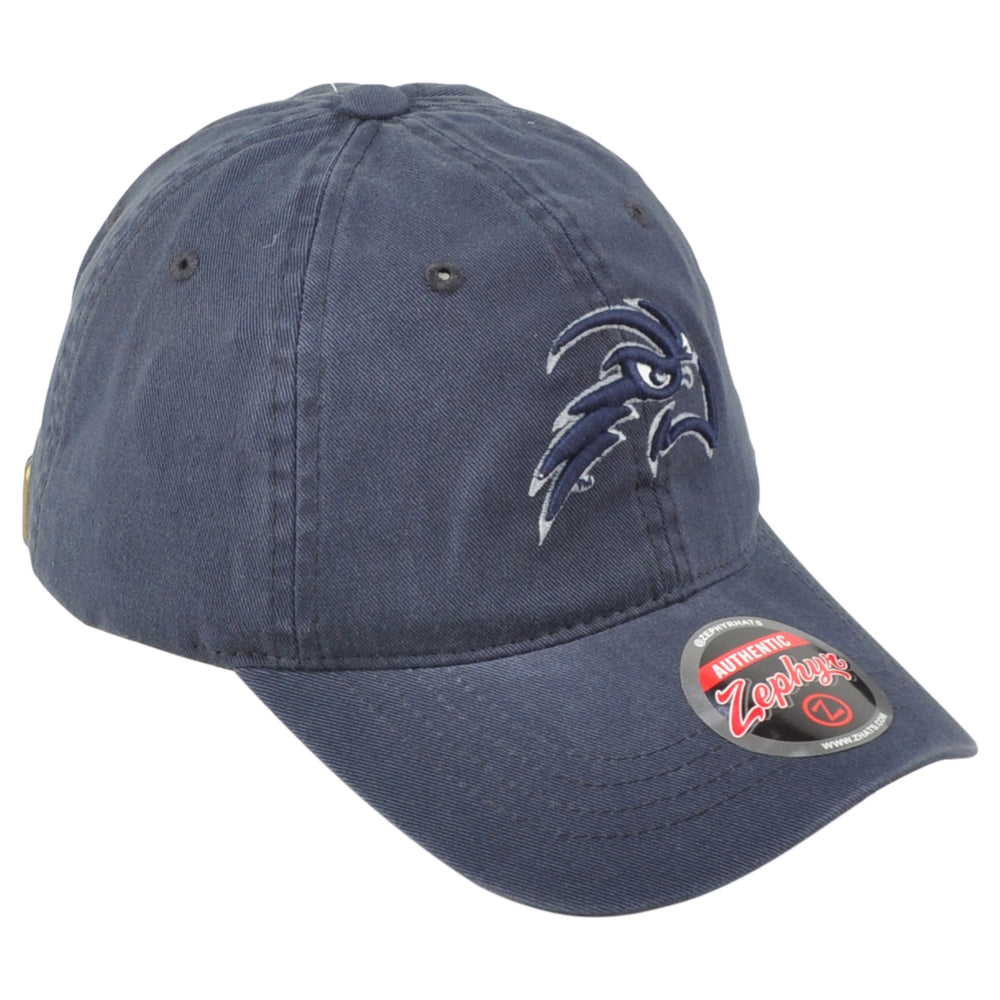 NCAA Zephyr Georgia Southern Eagles Blue Relaxed Curved Bill Adjustable Hat Cap