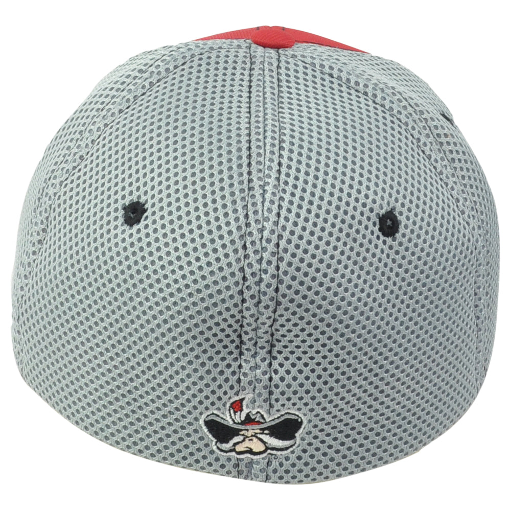NCAA Zephyr UNLV Rebels Jersey Mesh Fitted Logo Curved Bill Youth Kids Hat Cap