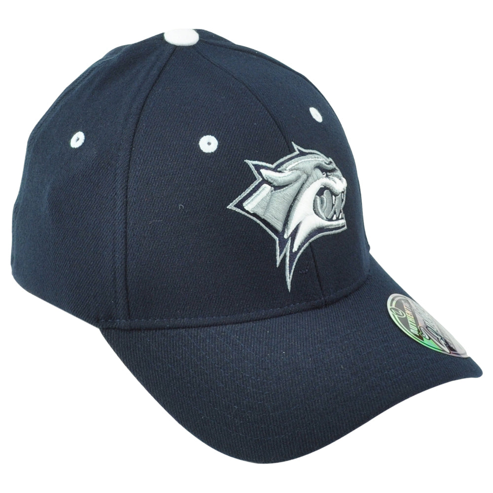 NCAA Zephyr New Hampshire Wildcats Adults Flex Fit Stretch Medium/Large Hat Cap
