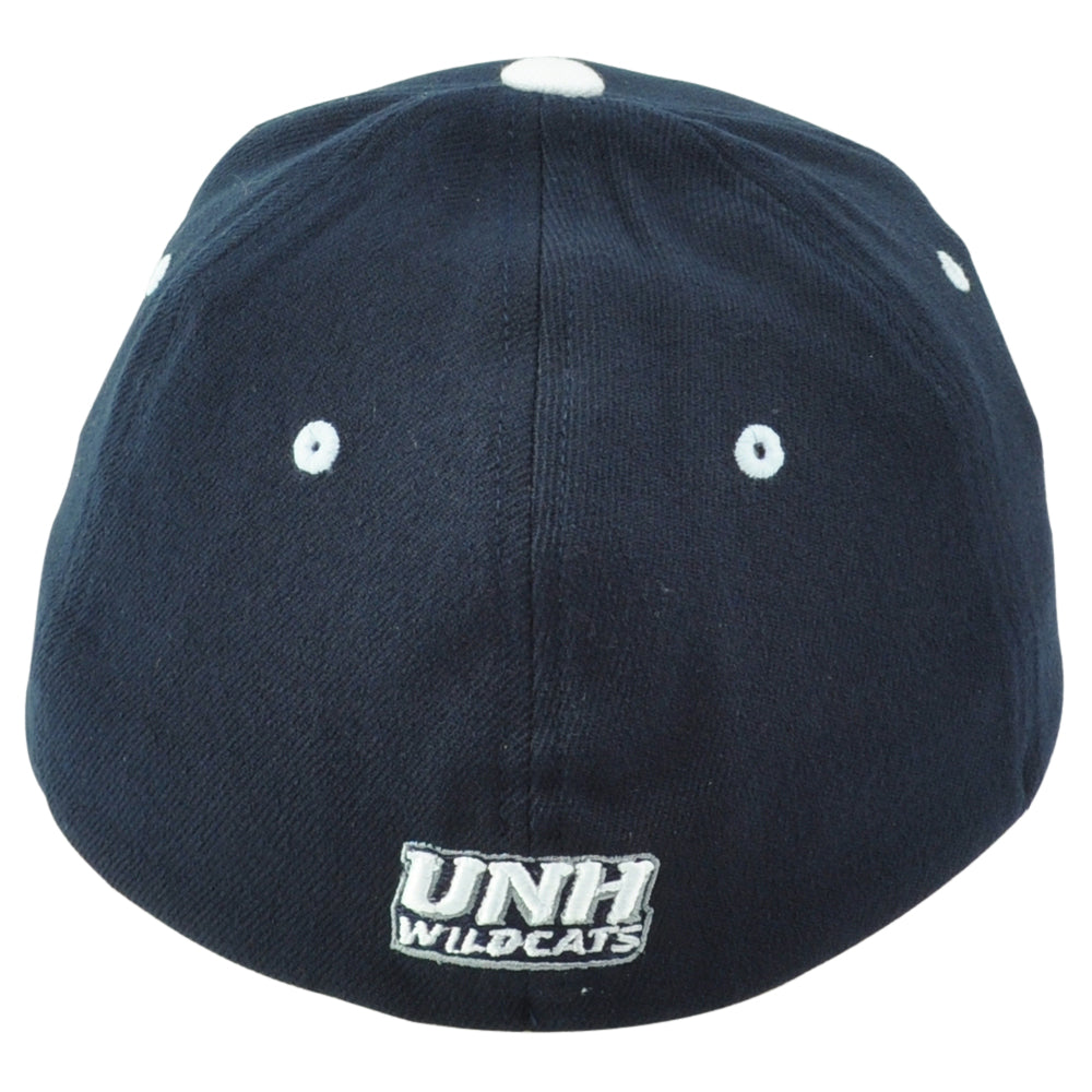 NCAA Zephyr New Hampshire Wildcats Adults Flex Fit Stretch Medium/Large Hat Cap