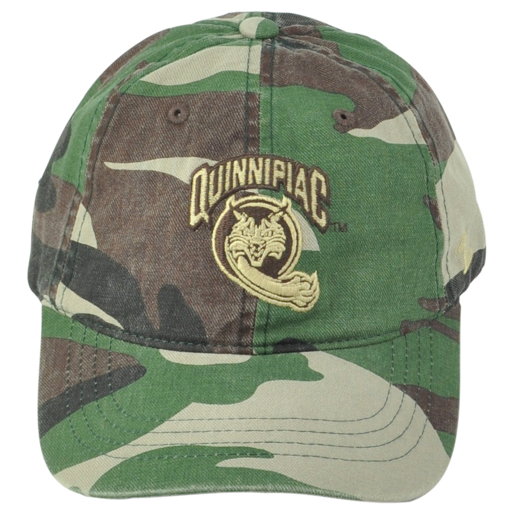 NCAA Zephyr Quinnipiac Bobcats Camouflage Curved Bill Adjustable Adults Hat Cap