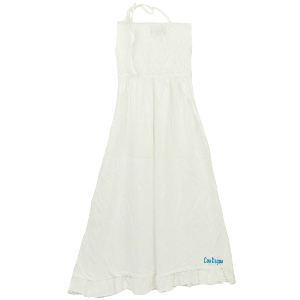 Las Vegas Sin City Casino Vacation White Dress Cover Up Ladies Womens Beach SM