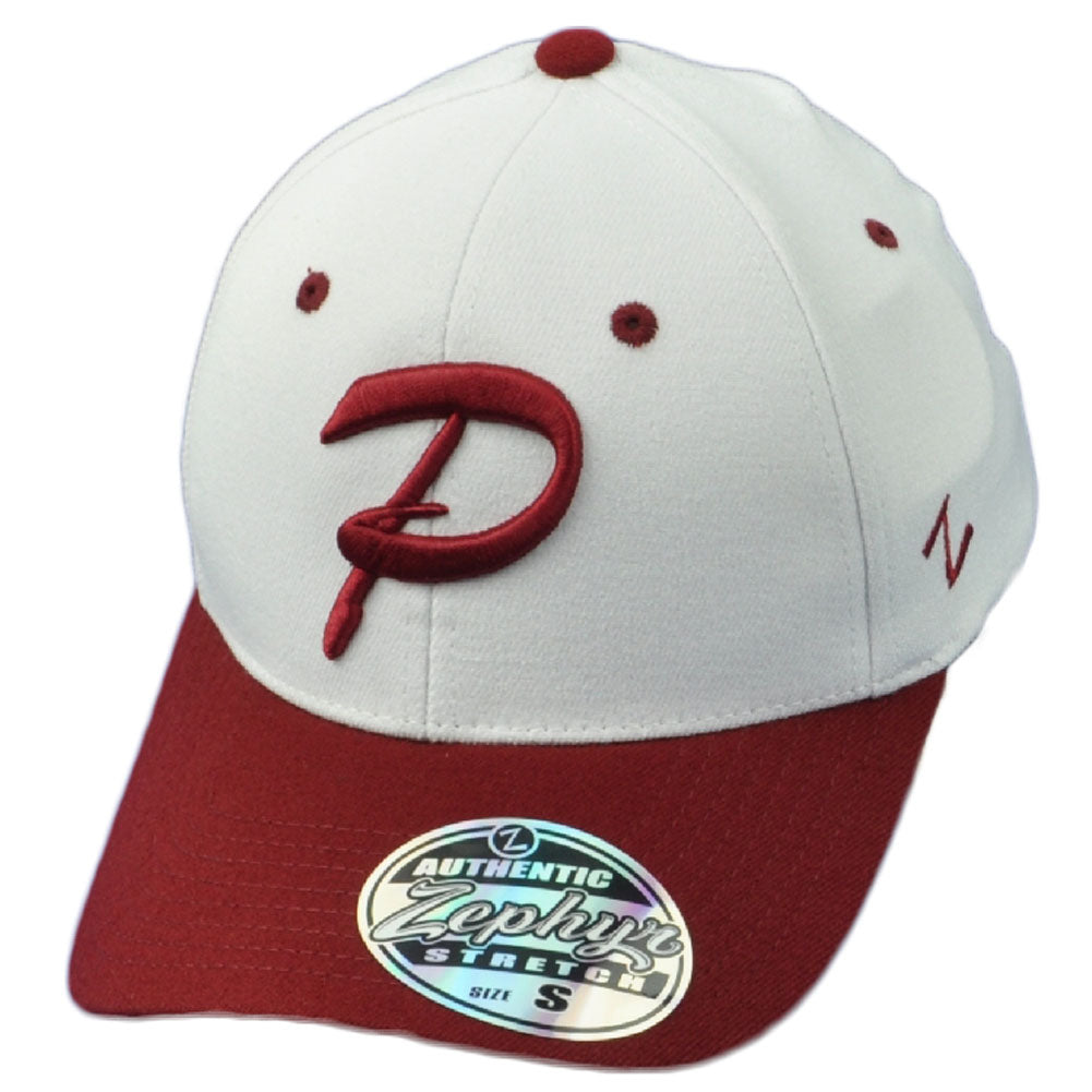 Pensacola High School White Burgundy Hat Cap Flex Fit Size Curved Bill