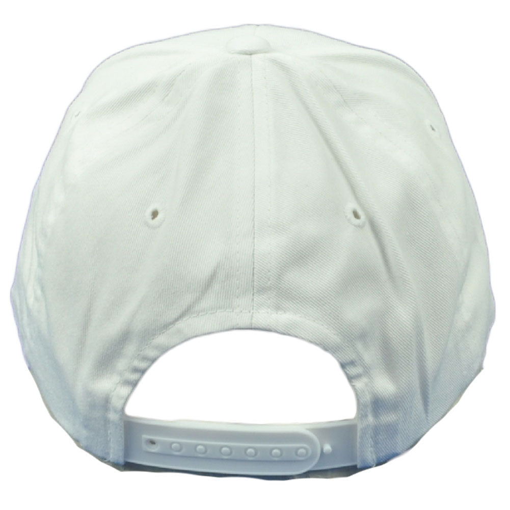 NCAA Zephyr Kutztown Golden Bears KU White Snapback Curved Bill Hat Cap Sports