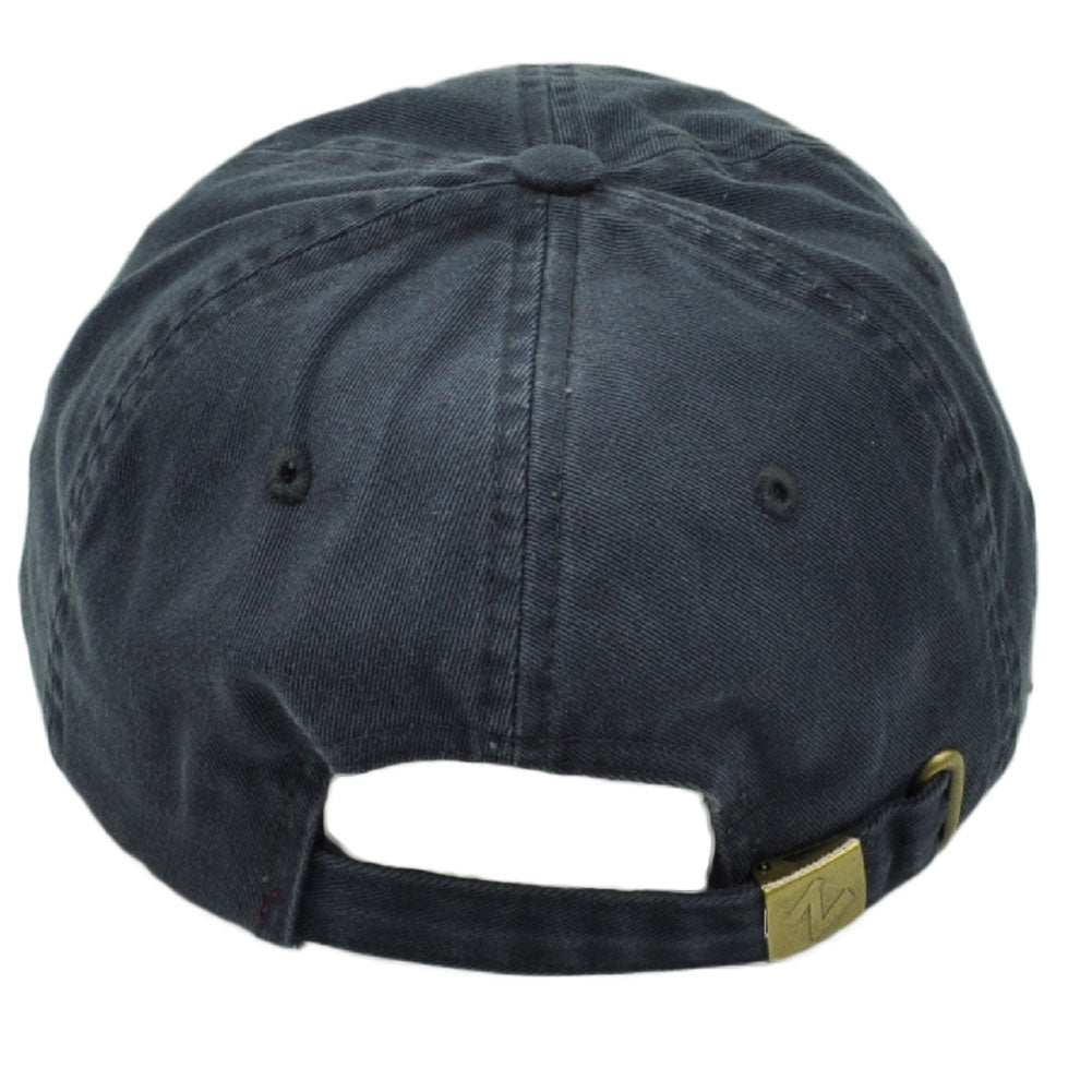 NCAA Zephyr Utah Utes Navy Blue Hat Cap Adjustable Curved Bill Garment Wash