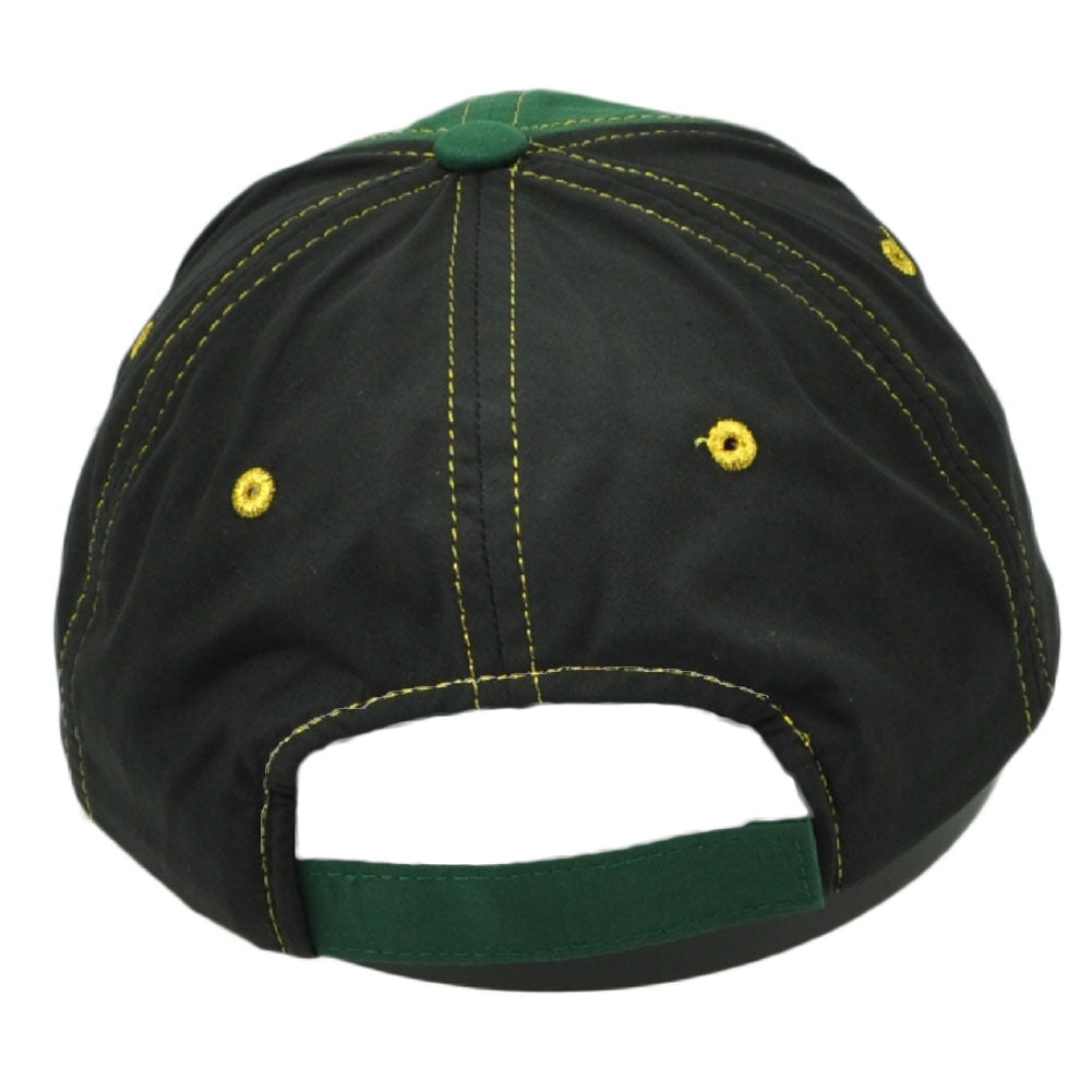 NCAA Zephyr Oregon Ducks Womens Hat Cap Two Tone Green Adjustable Curved Bill