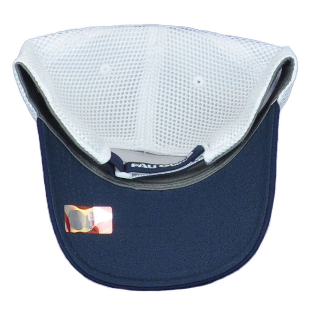 NCAA Florida Atlantic Owls 347AZ Climate Hat Cap Curved Bill Jersey Mesh Two Ton