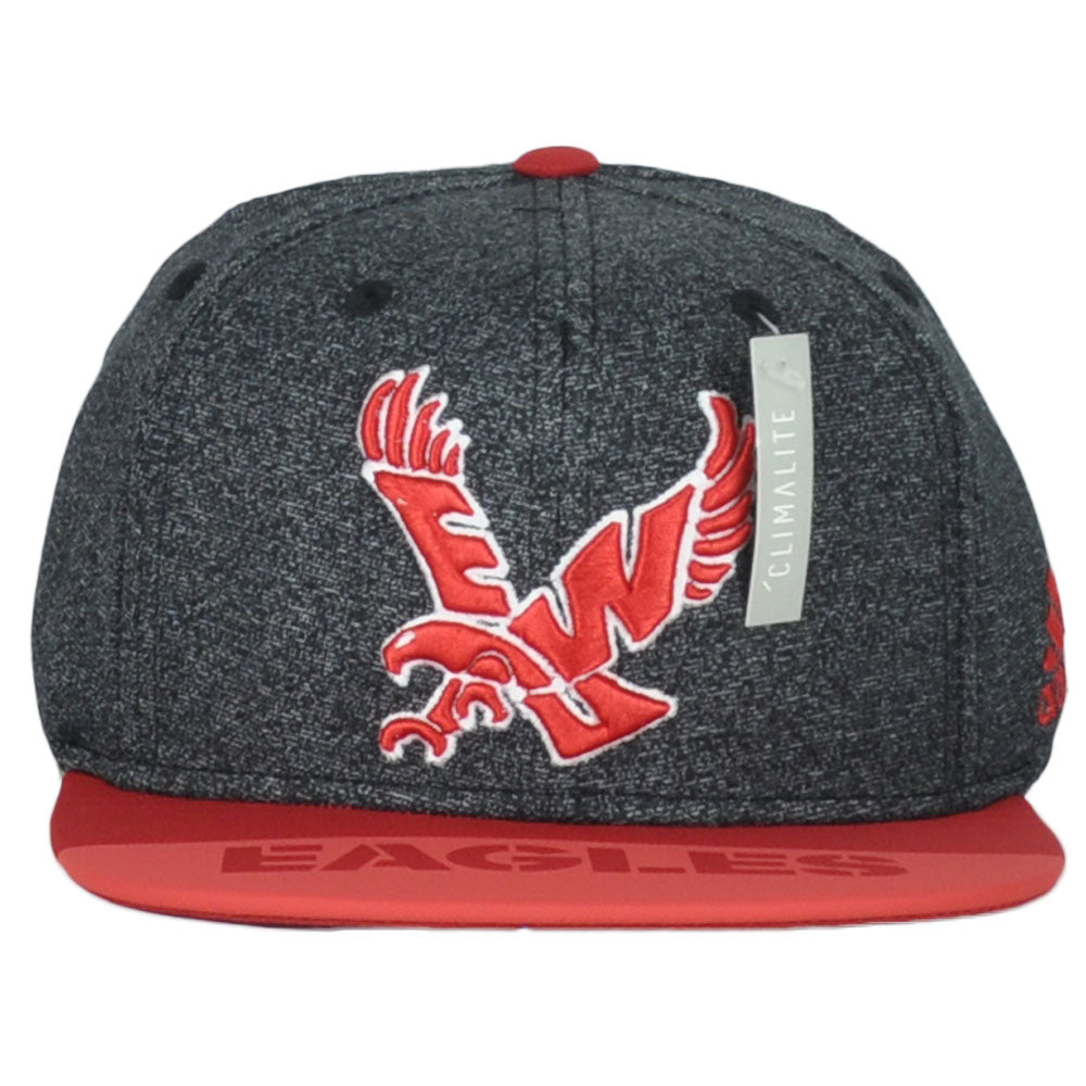NCAA Adidas Eastern Washington Eagles 348AZ Flat Bill Snapback Adult Hat Cap