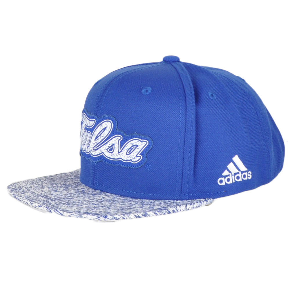 NCAA Adidas Tulsa Golden Hurricane 149VZ White Noise Snapback Adult Hat Cap