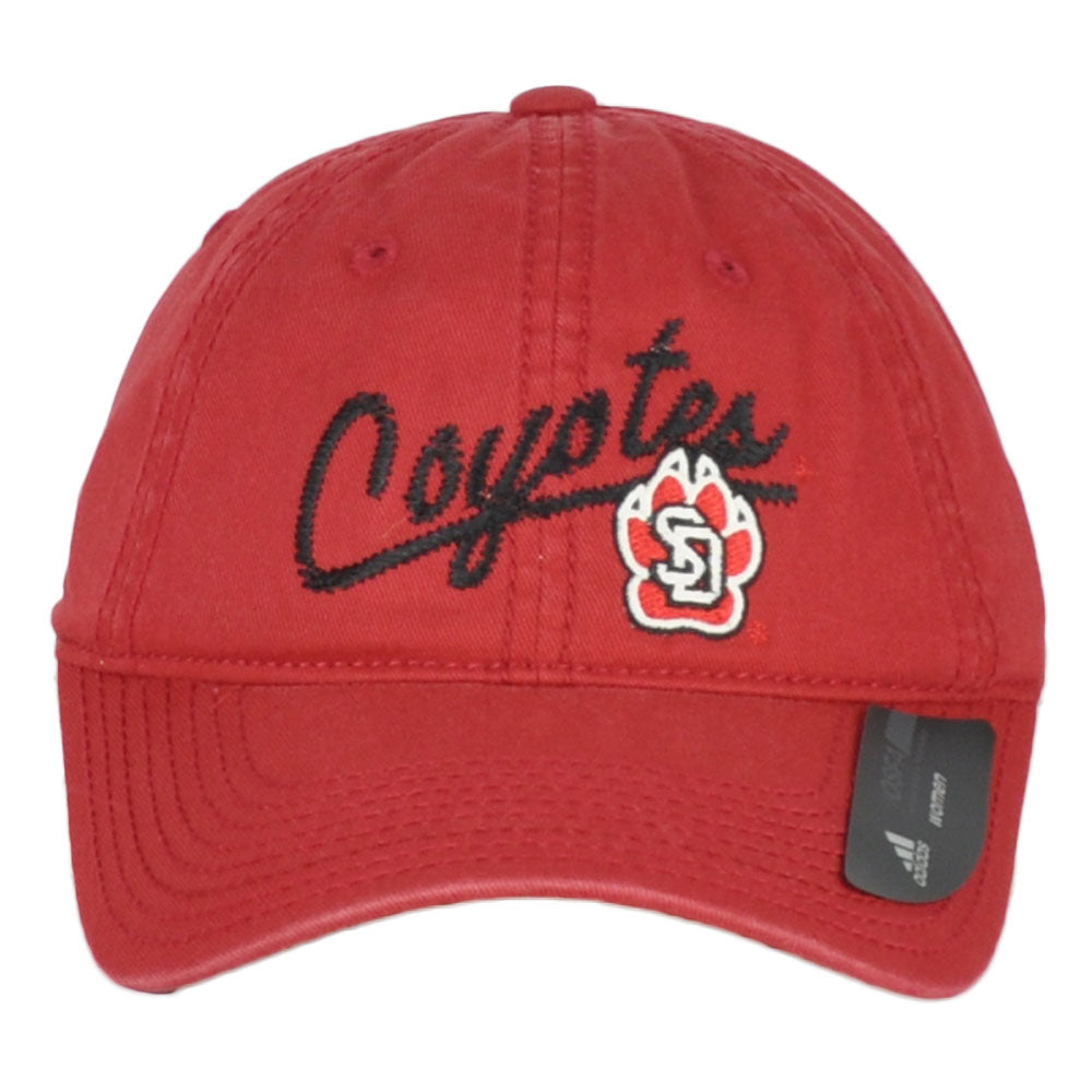 NCAA Adidas South Dakota Coyotes QB45W Curved Bill Womens Ladies Adult Hat Cap