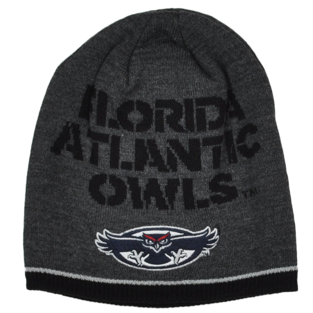 NCAA Adidas Florida Atlantic Owls KY29Z Cuffless Knit Winter Skully Beanie Hat