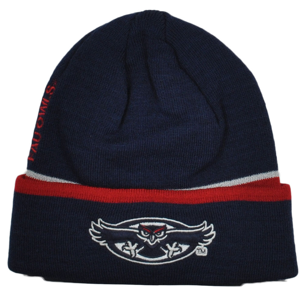 NCAA Adidas Florida Atlantic Owls KY27Z Cuffed Knit Winter Skully Beanie Hat