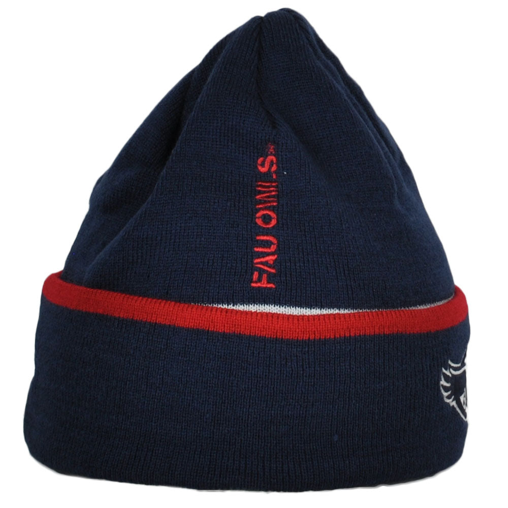 NCAA Adidas Florida Atlantic Owls KY27Z Cuffed Knit Winter Skully Beanie Hat