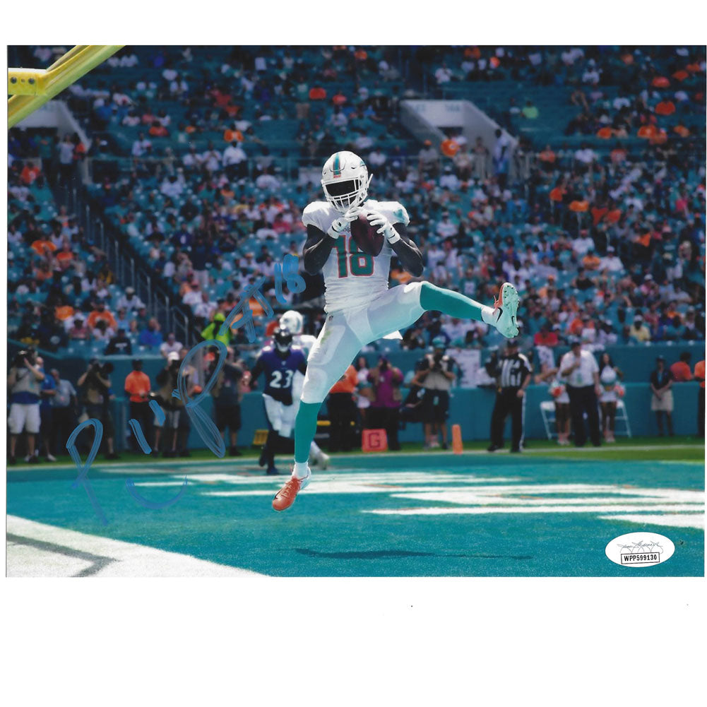 NFL Miami Dolphins Preston Williams #18 Autograph 8x10 Signed Photograph JSA Car