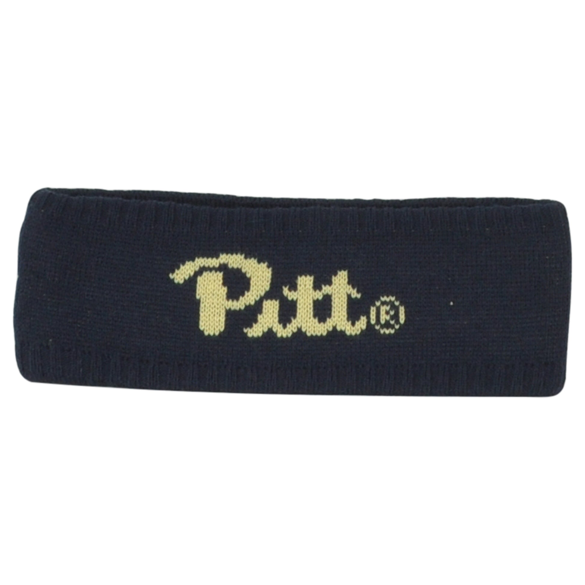 NCAA Zephyr Pittsburgh Panthers Blue Headband Knit Sweat Band Gym Sports Unisex