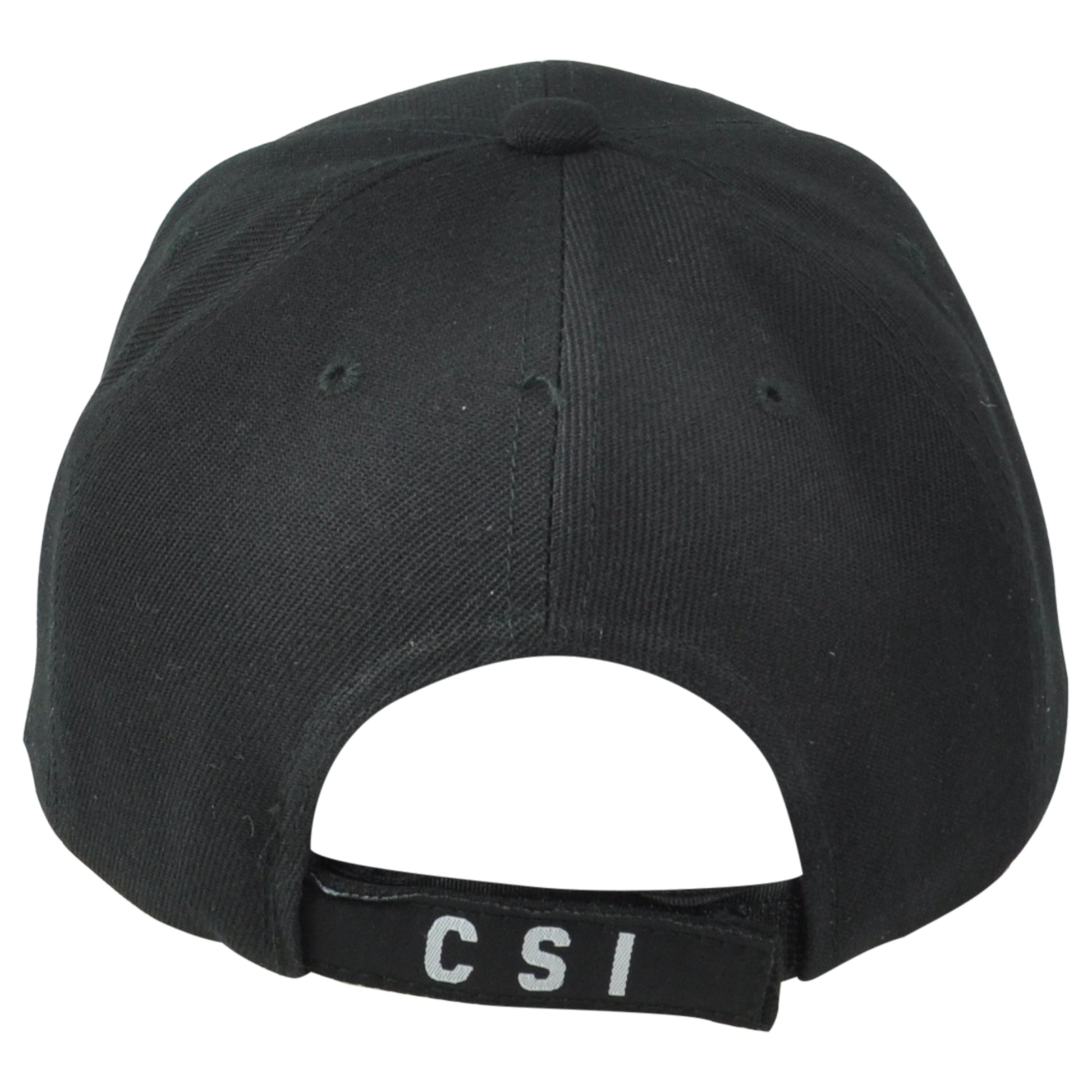 CSI Crime Scene Investigation Law Enforcement Black Adult Men Adjustable Hat Cap