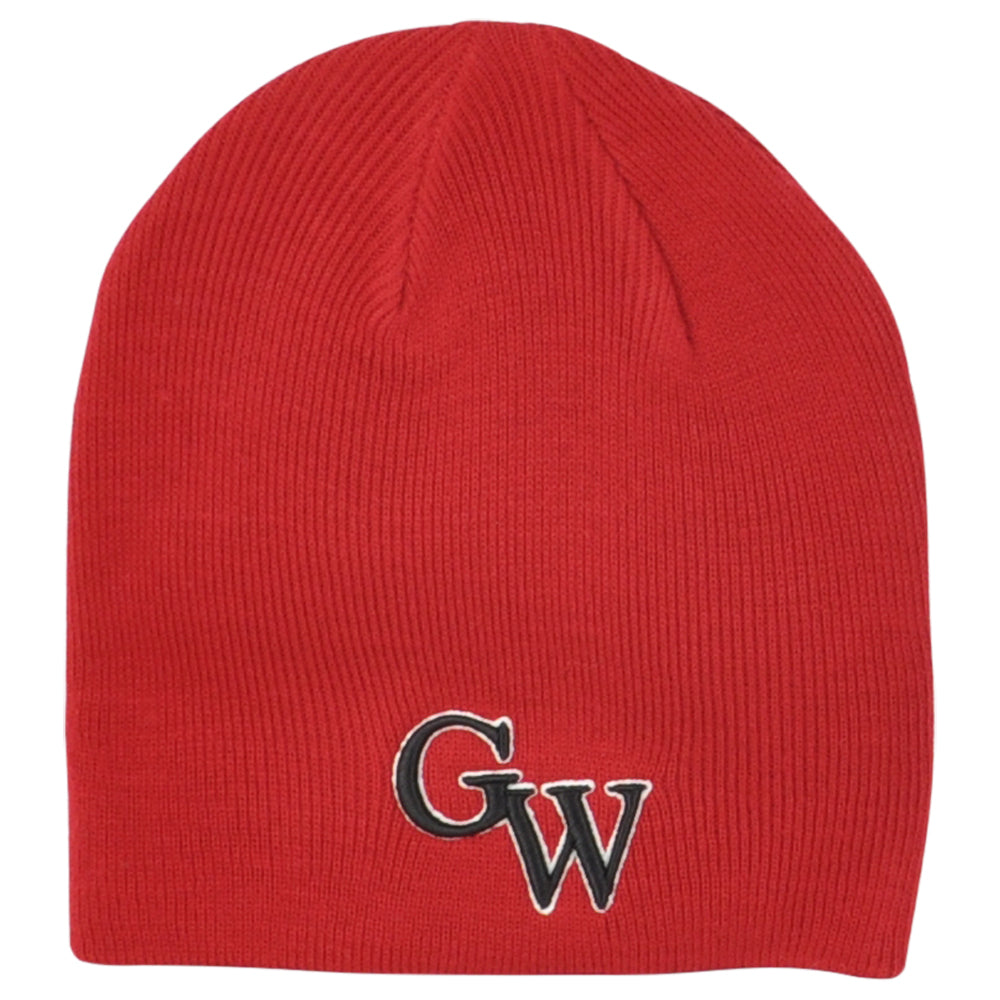 NCAA Zephyr George Washington Colonials Skully Winter Cuffless Knit Beanie Hat