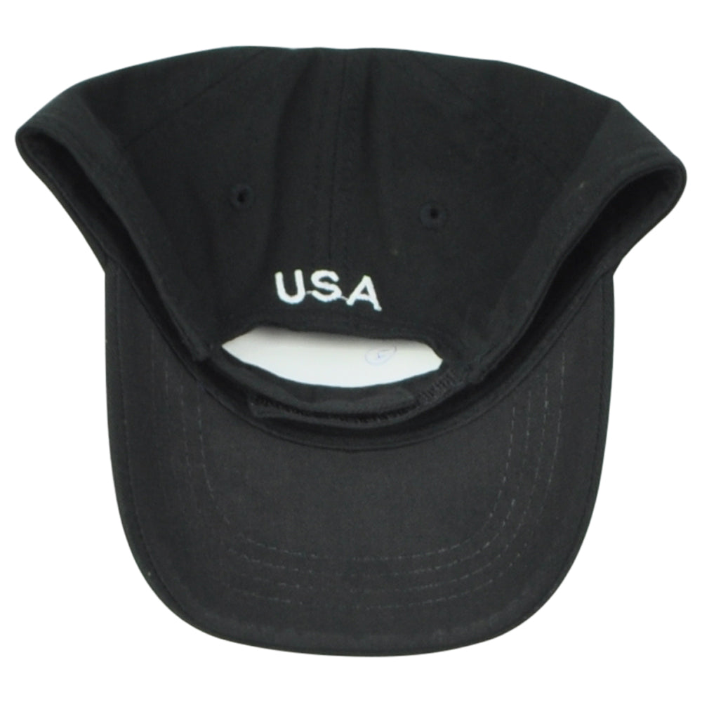 United States USA Patch Country Black Adjustable Curved Bill Youth Kids Hat Cap