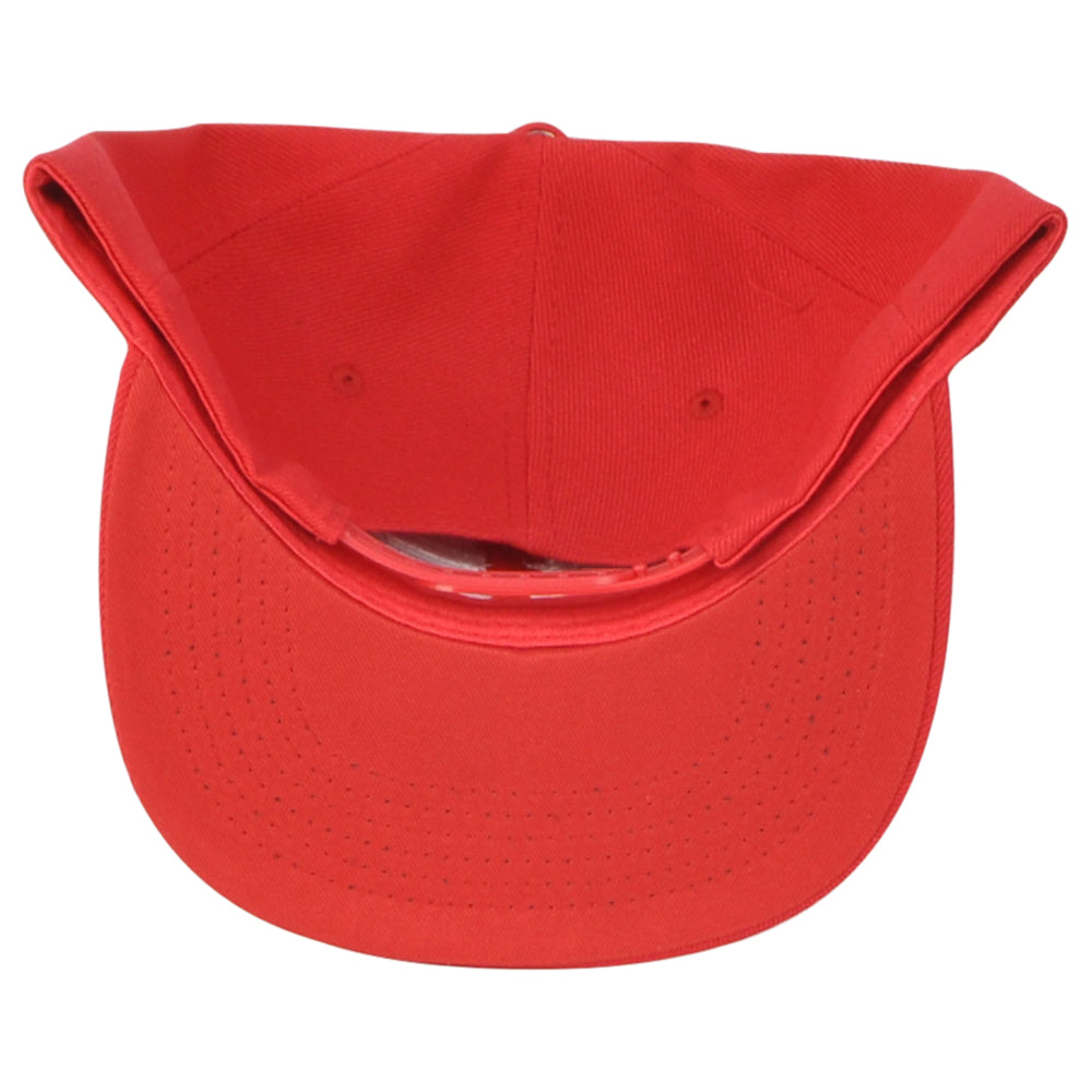 United States USA Flag 3D Block Red White American Flat Bill Adult Men Hat Cap