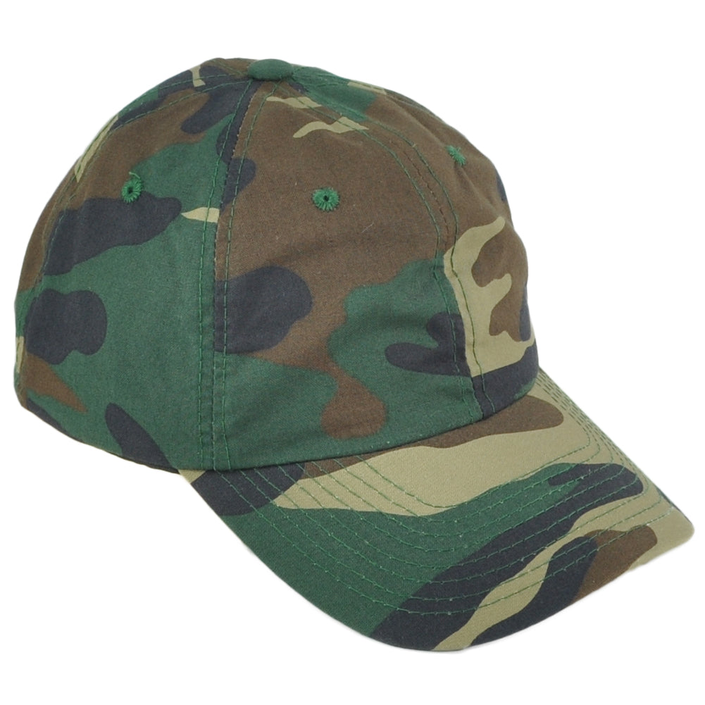 Team Realtree Military Camouflage Blank Outdoors Curved Bill Adjustable Hat Cap