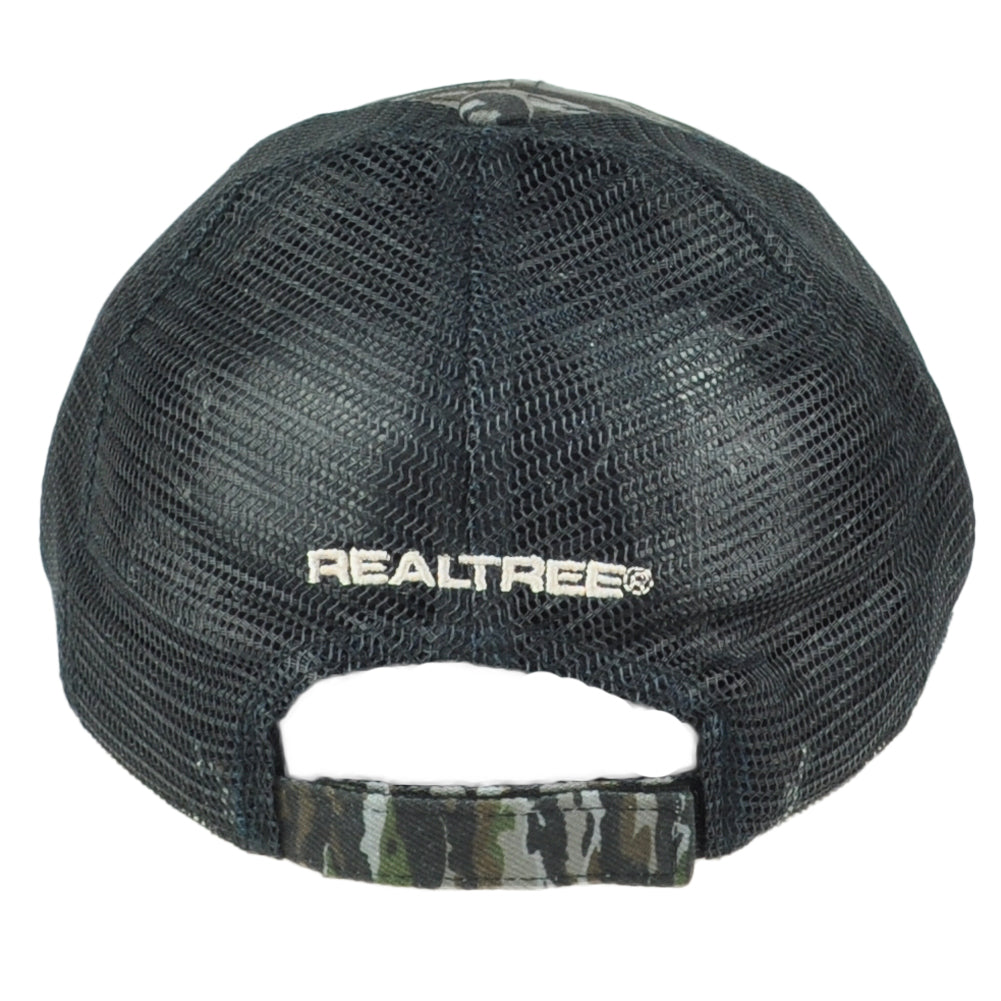 Team Realtree Black Mesh Trucker Camouflage Blank Outdoors Snapback Men Hat Cap