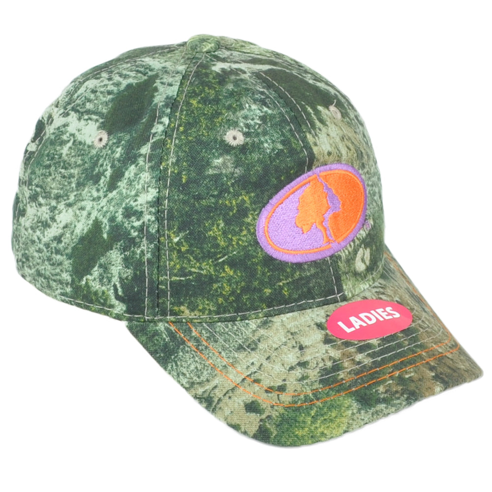 Mossy Oak Ladies Women Camouflage Blank Outdoors Curved Bill Adjustable Hat Cap