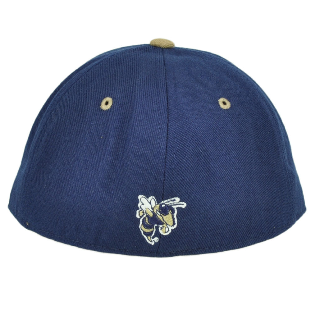 NCAA Original Zephyr Georgia Tech Yellow Jackets Navy Blue Fitted Size Hat Cap