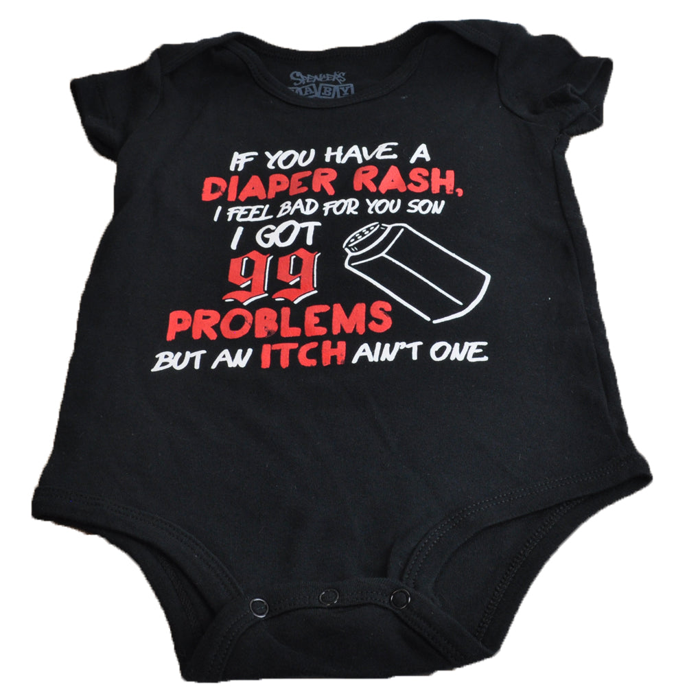 If You Have A Diaper Rash I Feel Bad For You Son... Funny Bodysuit Spencers