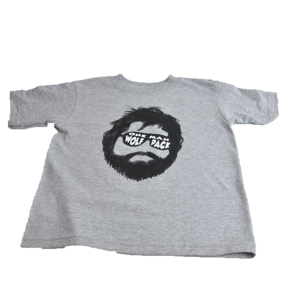 Spencers One Man Wolf Pack Hangover Movie Toddler Boy Funny Grey Tshirt Tee 2T