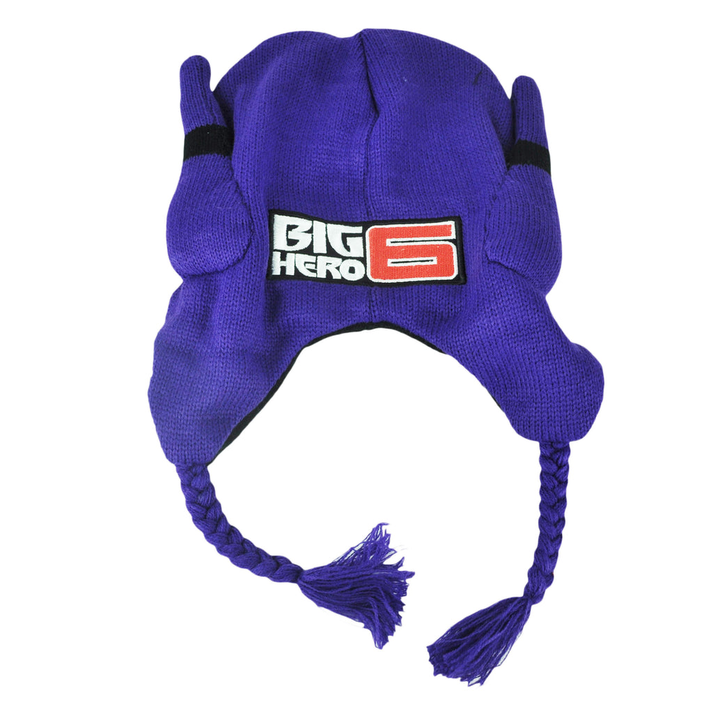 Disney Big Hero 6 Hiro 3D Peruvian Youth Boys Knit Beanie Movie Hat Laplander