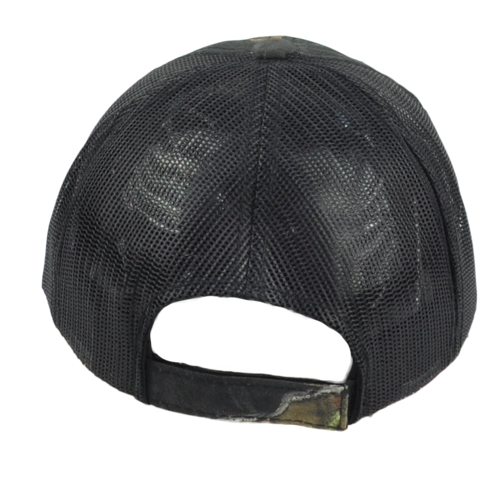 Mossy Oak Mesh Trucker Camouflage Blank Outdoors Curved Bill Adults Men Hat Cap