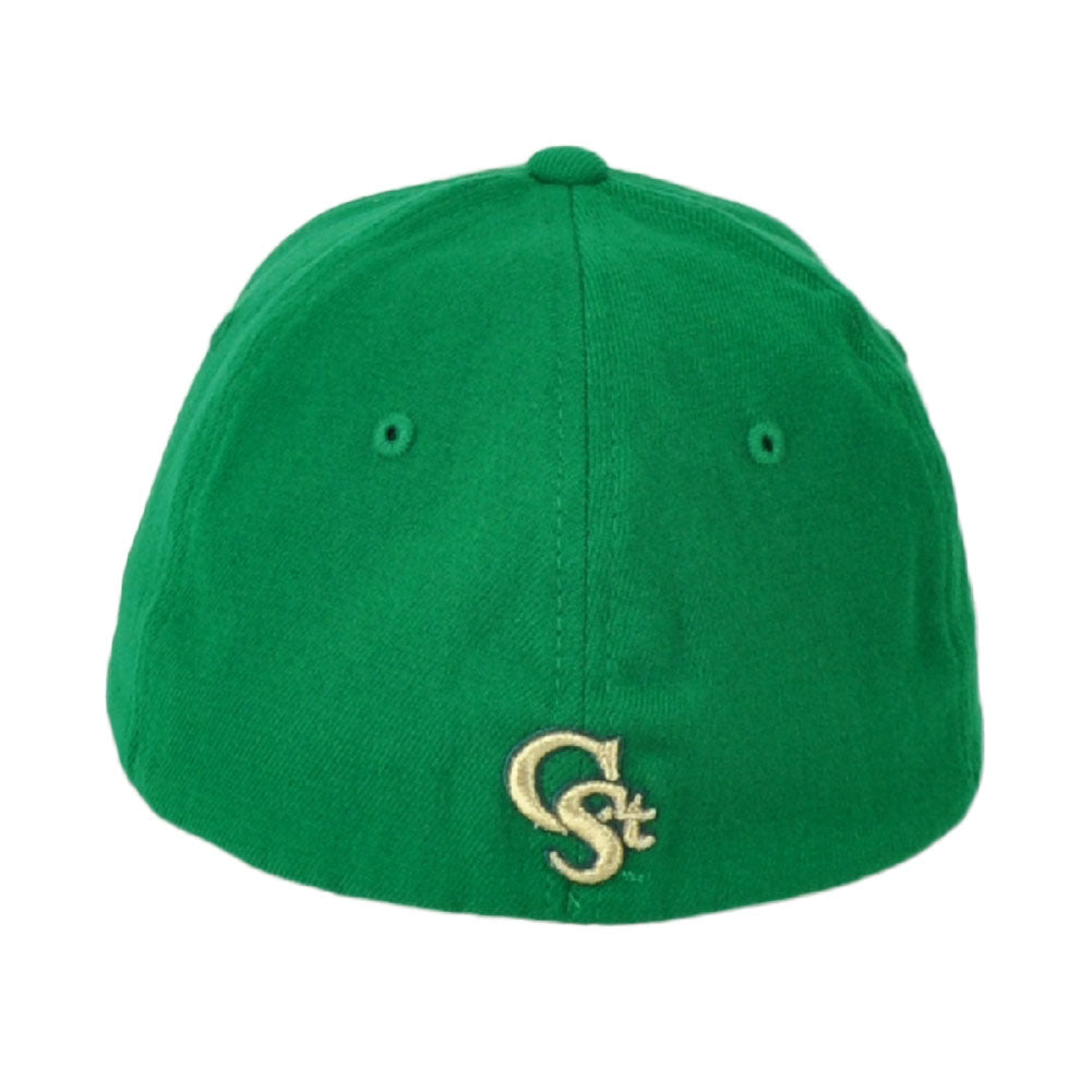 NCAA Zephyr Colorado State Rams Green Flex Fit Stretch Extra Hat Cap