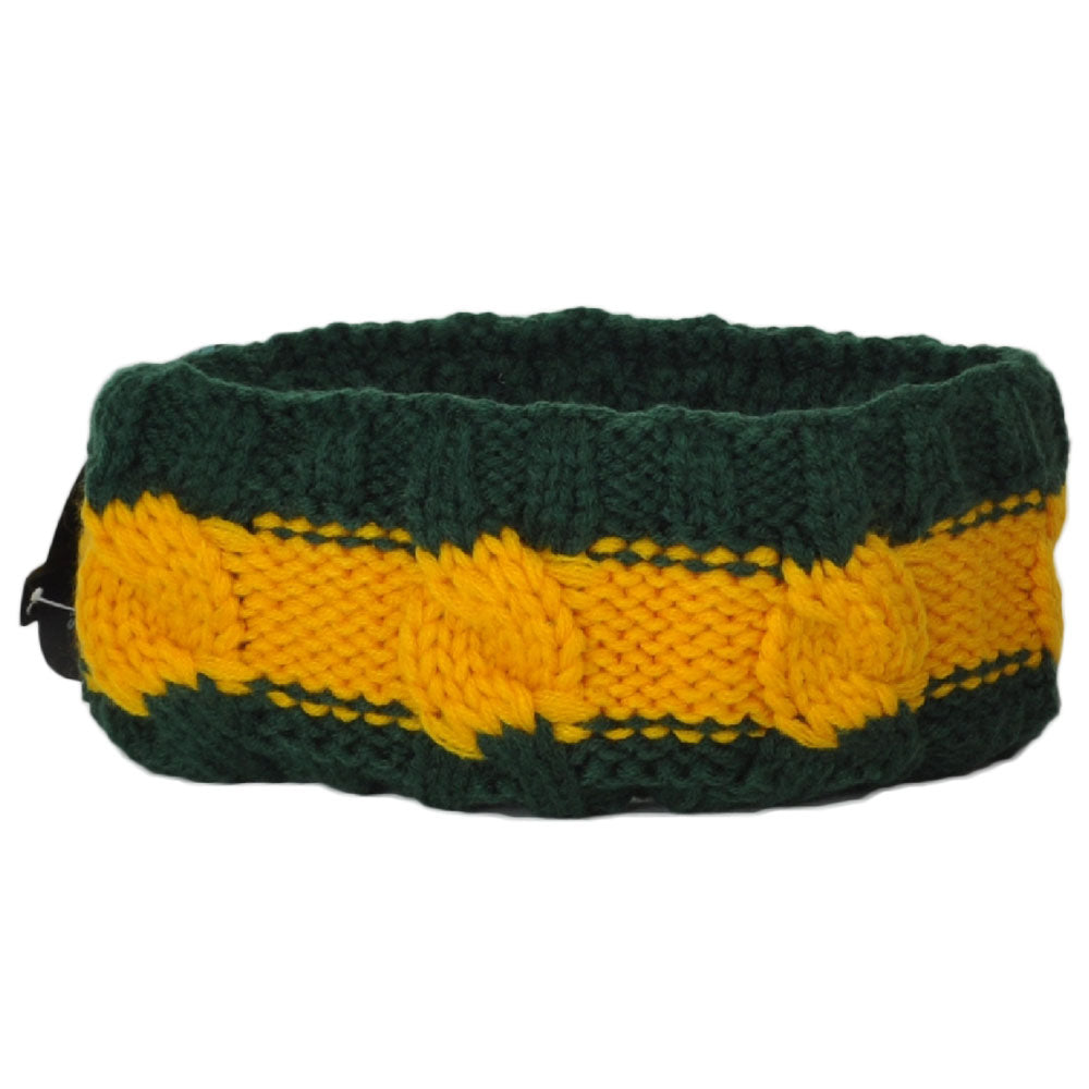 NCAA Zephyr North Dakota State Bison NDSU Thick Headband Knit Sweat Band Gym