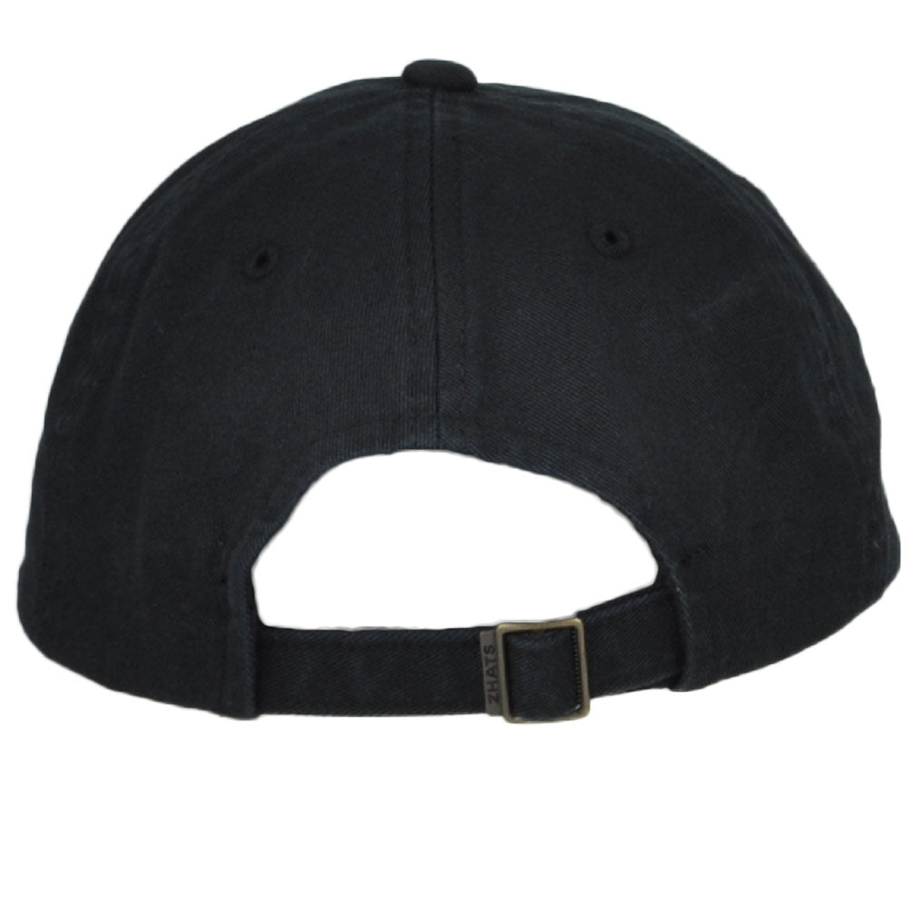 NCAA Zephyr Oregon State Beavers Black Relaxed Curved Bill Adjustable Hat Cap