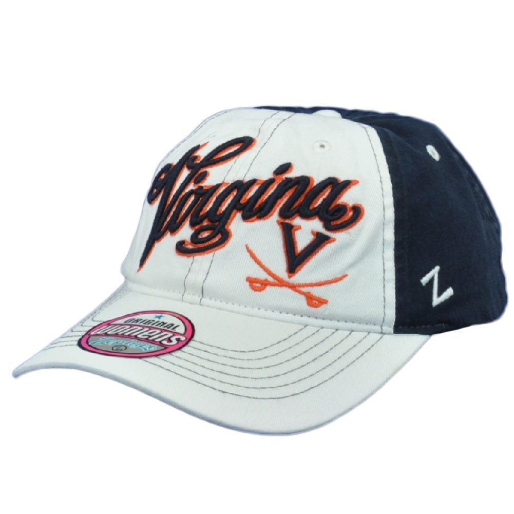 NCAA Virginia Cavaliers Relaxed Adjustable Curved Bill Womens Ladies Hat Cap