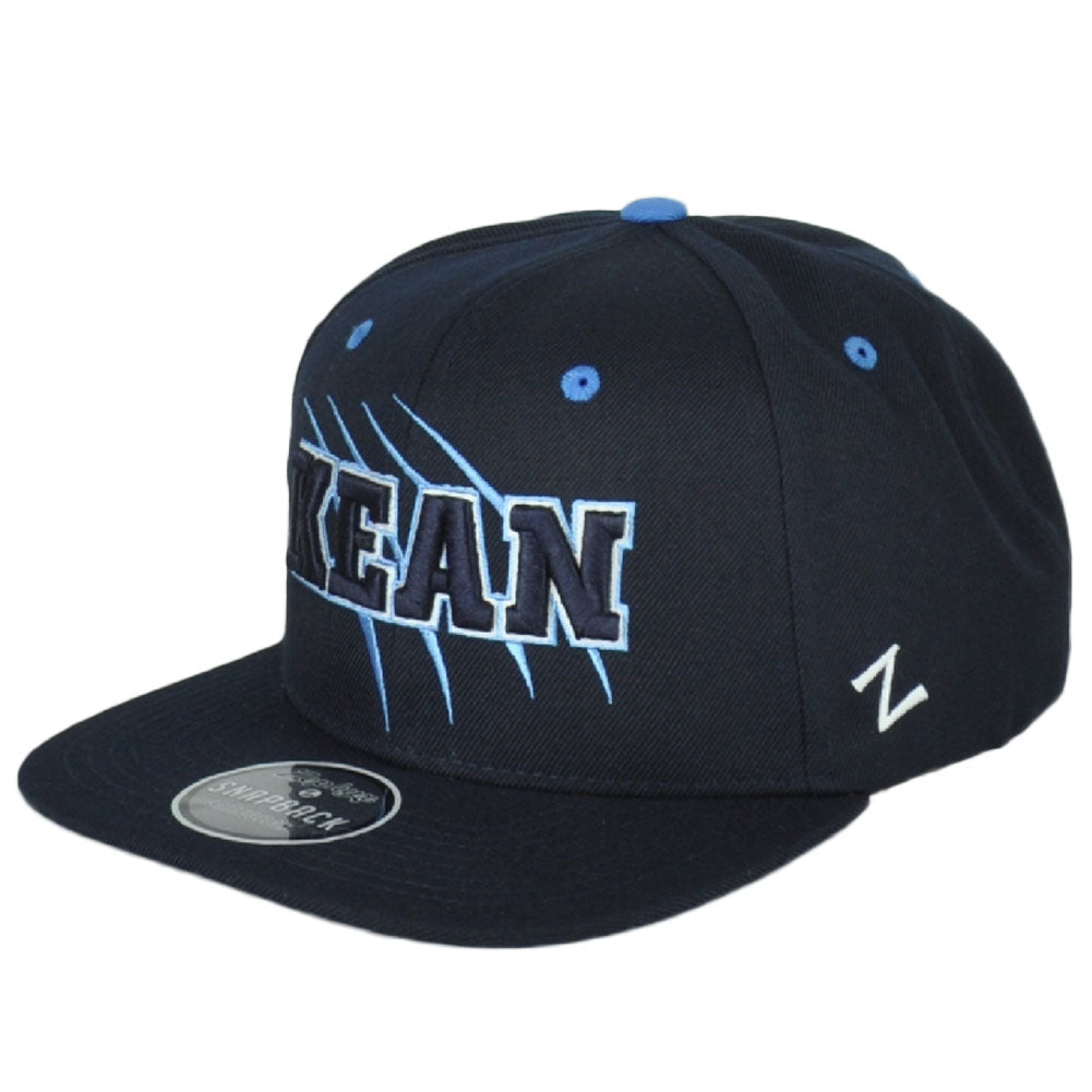 NCAA Zephyr Kean University Cougars Flat Bill Snapback Adjustable Hat Cap Adult